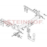 Фаркоп Steinhof тип шара V для Subaru Forester 2018-2024