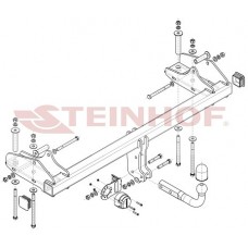 Фаркоп Steinhof тип шара A для SsangYong Musso 2018-2023
