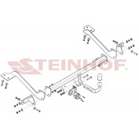 Фаркоп Steinhof тип шара A для Peugeot Rifter/Toyota ProAce/Citroen Berlingo/Opel Combo/Fiat Doblo 2018-2024