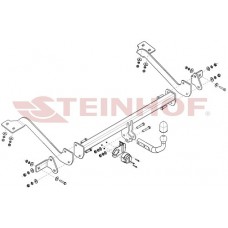 Фаркоп Steinhof тип шара A для Peugeot Rifter/Toyota ProAce/Citroen Berlingo/Opel Combo/Fiat Doblo 2018-2024