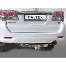 Фаркоп Baltex оцинкованный, тип шара F с нержавеющей накладкой для Toyota Fortuner 2017-2024