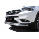 Защита переднего бампера 57 мм чёрная для Chery Tiggo 7 2016-2020 артикул CT7002В