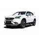 Защита переднего бампера 57 мм чёрная для Chery Tiggo 7 2016-2020 артикул CT7002В