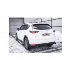 Уголки 57 мм чёрные для Mazda CX-5 2017-2024