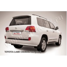 Защита заднего бампера 76 мм для Toyota Land Cruiser 200 2013-2015