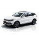 Защита переднего бампера 57-57 мм чёрная для Zotye Coupa 2018-2024 артикул ZOTCOP002В