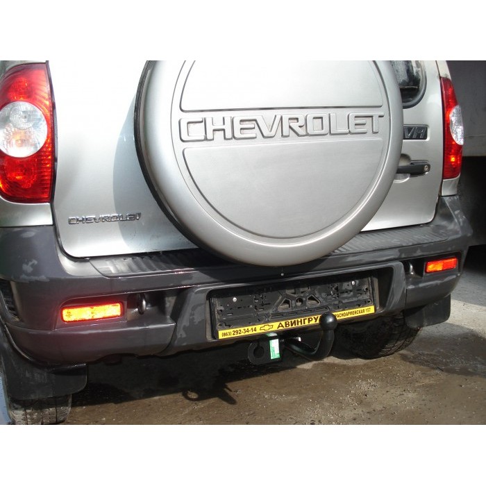Фаркоп Лидер-Плюс разборный для Chevrolet Niva/Niva Travel 2009-2023 артикул VAZ-39A