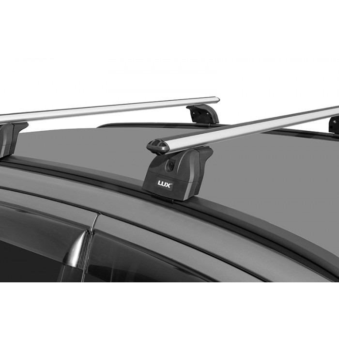 Багажная система 2 Lux аэро-классик с дугами 120 мм на рейлинги для Renault Koleos 2017-2023 артикул 790609