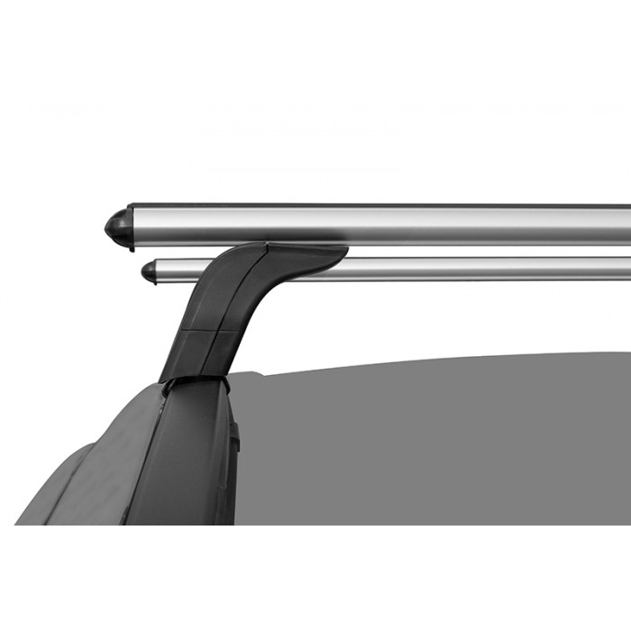 Багажная система 2 Lux аэро-классик с дугами 110 мм на рейлинги для Kia Ceed 2012-2018 артикул 790869