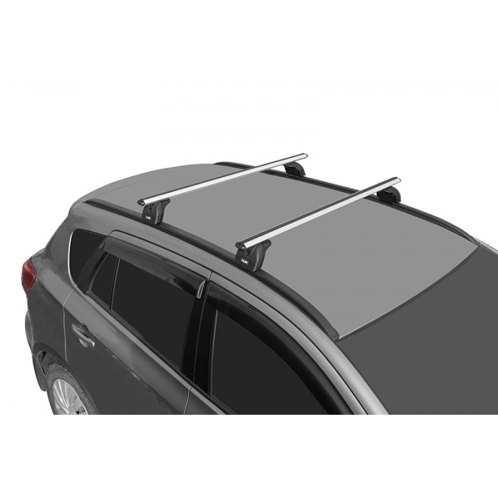 Багажная система 2 Lux аэро-классик с дугами 110 мм на рейлинги для Lada XRay Cross 2018-2023 артикул 790128