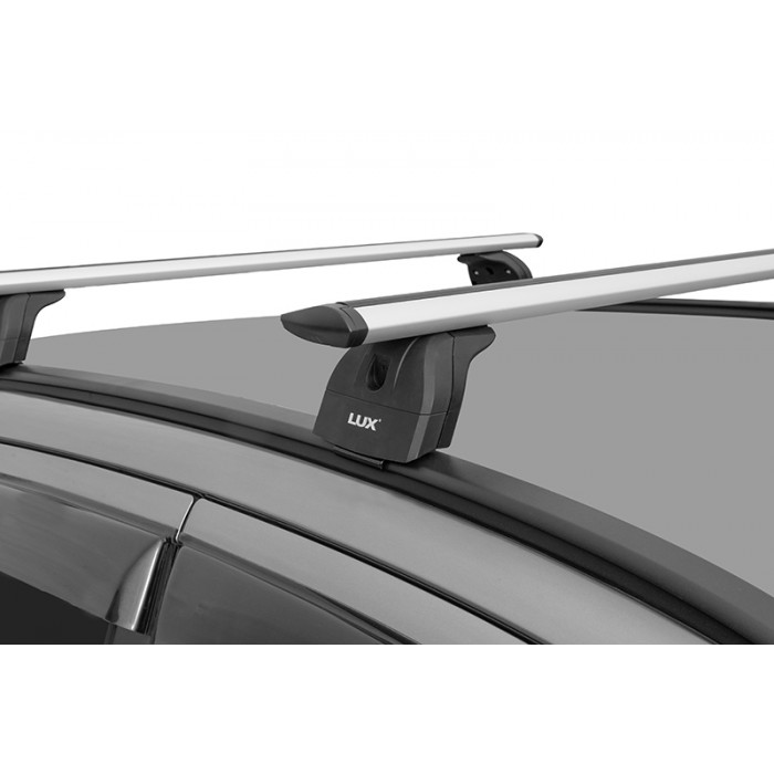 Багажная система 2 Lux аэро-трэвэл с дугами 120 мм на рейлинги для Renault Koleos 2017-2023 артикул 790616