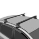 Поперечины багажника D-LUX 1 Travel Black 1,2 м Seat Ibiza хэтчбек 2008-2014