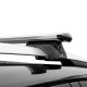 Поперечины багажника LUX Элегант Трэвел Black для Citroen C3 Aircross 2018-2023 на минивен