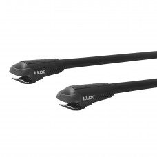 Багажная система Lux Хантер L54-B черная для С рейлингами Любые