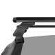 Поперечины багажника LUX аэро-трэвэл Black для Nissan X-Trail II (без фар на крыше) 2007-2015 на штатные места на внедорожник