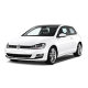 Накладки на задний бампер Volkswagen Golf 2013-2020