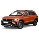 Накладки на задний бампер Volkswagen Taos 2021-2023