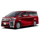 Багажники на крышу Toyota Vellfire 2017-2023