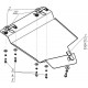 Защита раздаточной коробки Мотодор сталь 2 мм для Suzuki Jimny 2005-2018