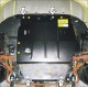 Защита картера и КПП Мотодор сталь 2 мм для Gaz Volga Siber 2008-2010