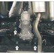 Защита заднего дифференциала Мотодор сталь 3 мм для Nissan X-Trail 2007-2022