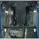 Защита КПП и РК Мотодор сталь 3 мм для Volkswagen Touareg 2002-2010