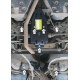 Защита заднего дифференциала Мотодор сталь 3 мм для Land Rover Freelander 2 2006-2014