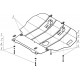 Защита картера и КПП Мотодор сталь 2 мм для Volkswagen Vento/Golf/Passat B3 1991-1998