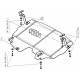 Защита картера и КПП Мотодор сталь 2 мм для Volkswagen Polo/Seat Ibiza 2000-2009