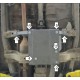 Защита раздаточной коробки Мотодор сталь 2 мм для Great Wall Deer G5 2005-2009