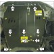 Защита картера и КПП Мотодор сталь 2 мм для Chery Fora/Vortex Estina 2006-2012