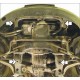 Защита картера двигателя Мотодор алюминий 5 мм для Volkswagen Passat B5 1996-2000