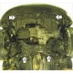 Защита картера и КПП Мотодор сталь 2 мм для Great Wall Hover M2/M4/Florid/Coolbear 2008-2015