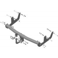 Фаркоп Motodor оцинкованный, тип шара A для Renault Sandero Stepway 2008-2014