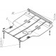 Защита картера и КПП Мотодор сталь 2 мм для Skoda Octavia Tour 1996-2010