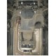 Защита картера и КПП Мотодор сталь 2 мм для Mercedes-Benz C-Class W204 2007-2011