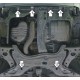 Защита картера и КПП Мотодор сталь 2 мм для Toyota RAV4 2000-2005