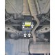 Защита заднего дифференциала Мотодор сталь 3 мм для BMW 3 2008-2012