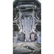 Защита картера, КПП и радиатора Мотодор для Audi Q7 2006-2009