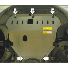 Защита картера и КПП Мотодор алюминий 5 мм