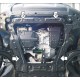 Защита картера и КПП Мотодор алюминий 5 мм для Nissan X-Trail T31 2007-2015