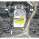 Защита заднего дифференциала Мотодор алюминий 5 мм для Subaru Forester/Impreza/XV 2011-2017