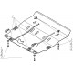 Защита картера и КПП Мотодор сталь 2 мм для Renault Koleos 2008-2016