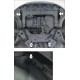 Защита картера и КПП Мотодор сталь 2 мм для Kia Venga 2011-2018