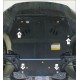 Защита картера и КПП Мотодор сталь 2 мм для Skoda Yeti/Superb/Volkswagen Caddy 2004-2020