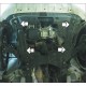 Защита картера и КПП Мотодор сталь 2 мм для Great Wall Hover H6 2013-2015