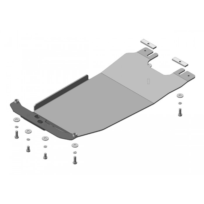 Защита АКПП Мотодор алюминий 5 мм для Subaru Forester 2013-2018