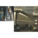 Защита глушителя Мотодор алюминий 5 мм для Volkswagen Caravelle/Multivan/Transporter 2003-2021