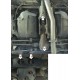 Защита заднего дифференциала Мотодор алюминий 8 мм для Subaru Impreza Wrx 2000-2007