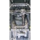 Защита картера, КПП, РК и дифференциала Мотодор алюминий 8 мм для Dodge Ram 1500 2010-2018